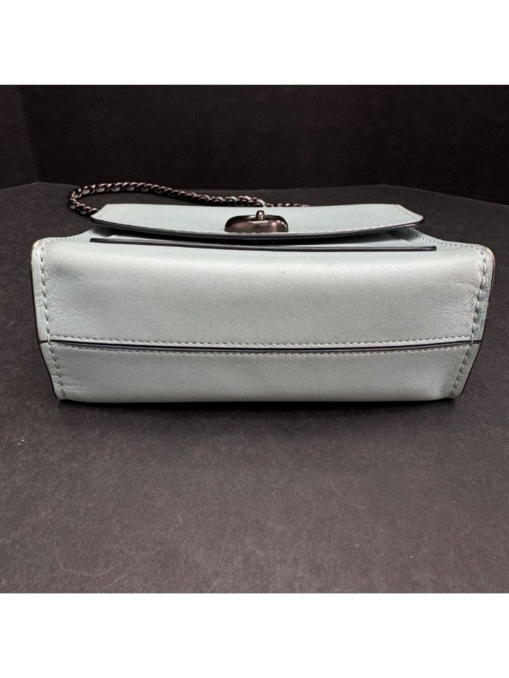 Coach Parker Light Blue Shoulder Bag Crossbody Purse - Picture 8 of 15